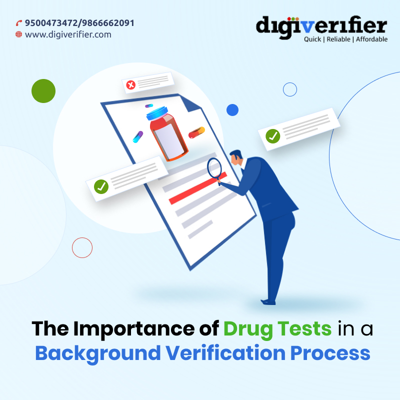 The Importance of Drug Tests in a Background Verification Process